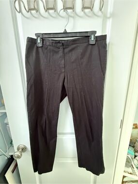 BCBG Men's Black Dress Pants - Slim Straight